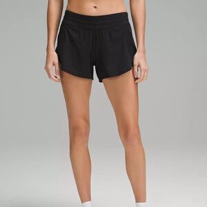 lululemon athletica Black Athletic Running Shorts